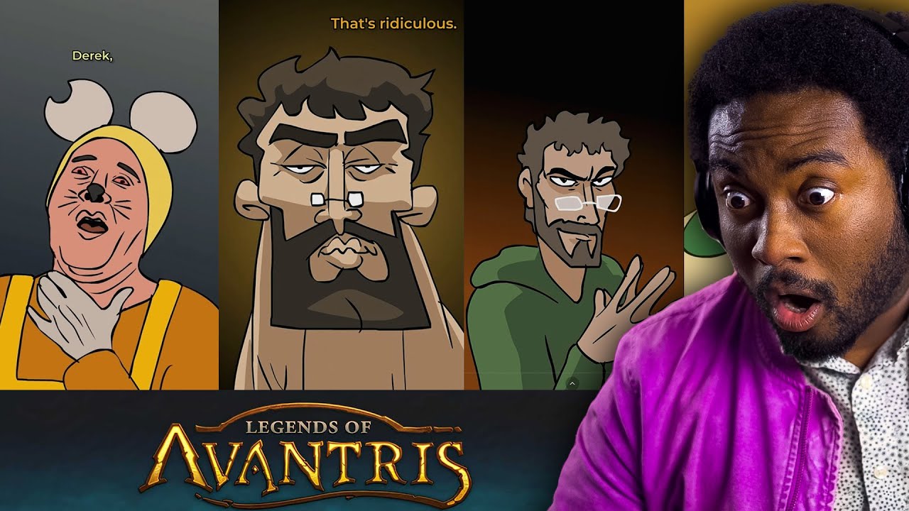 MORE LEGENDS OF AVANTRIS ANIMATED D&D SHORTS THAT I CAN'T STOP LAUGHING AT