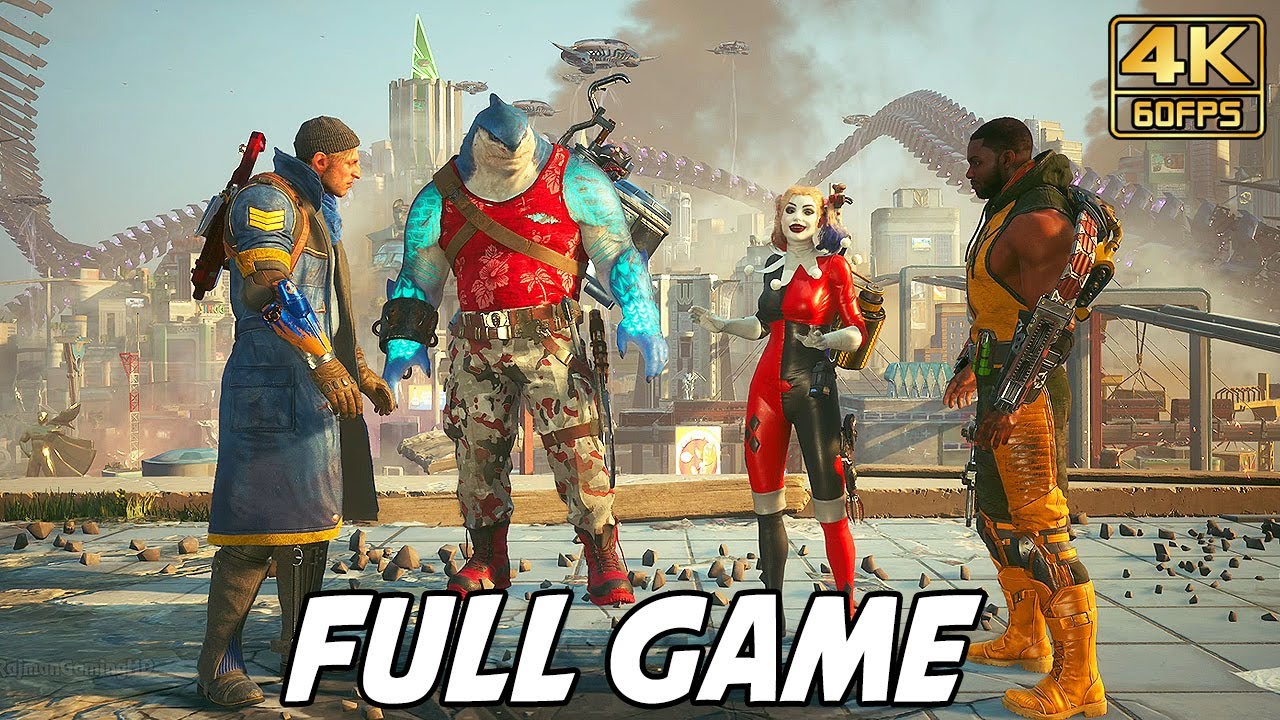 Suicide Squad: Kill the Justice League (PS5) FULL GAME Walkthrough No Commentary @ 4K 60ᶠᵖˢ ✔