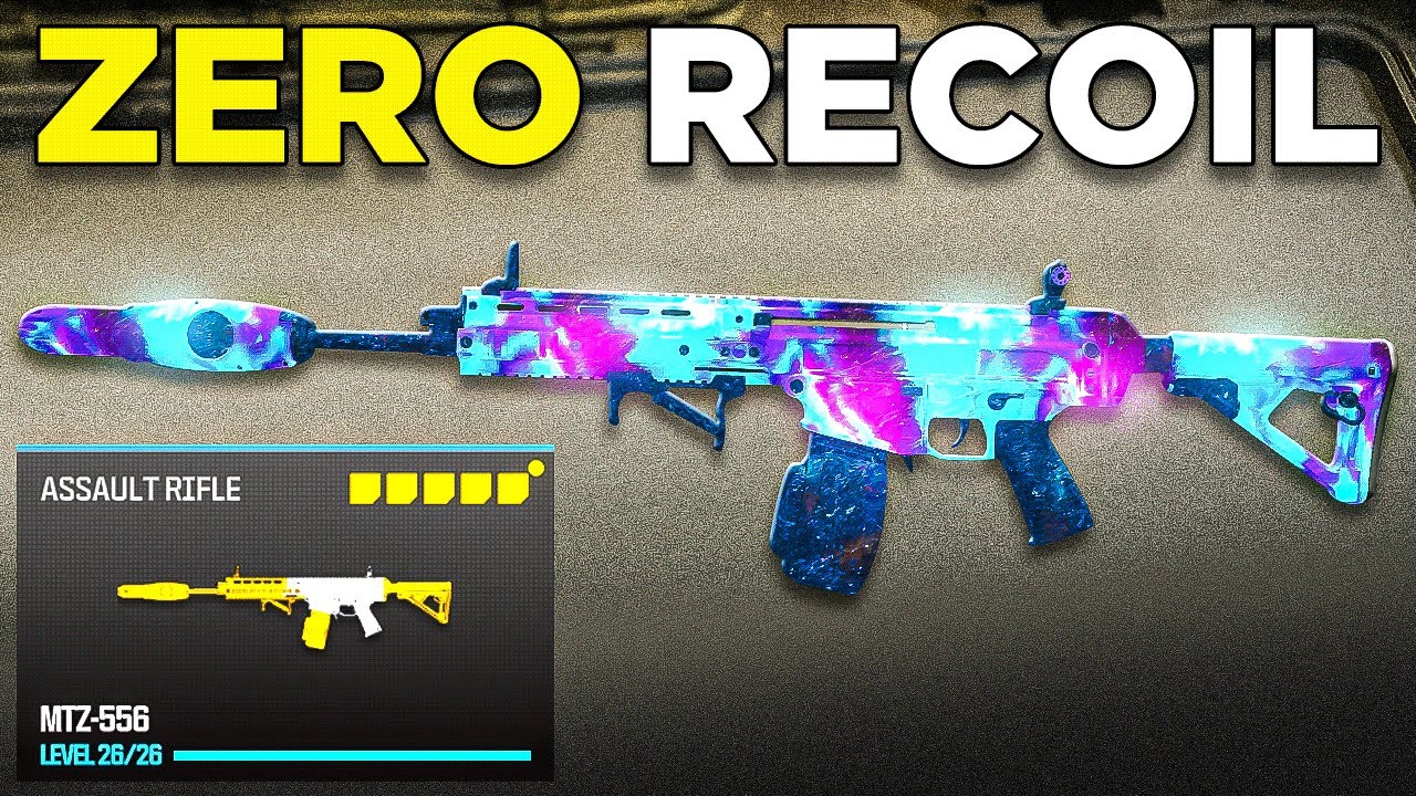 new *ZERO RECOIL* MTZ 556 CLASS After UPDATE in MW3! 🎯 (Best MTZ 556 Class Setup) - Modern Warfare 3