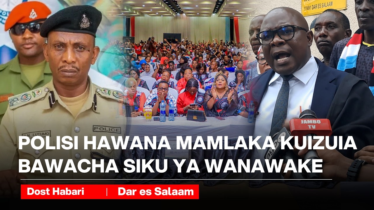 WAKILI AIBUA MAZITO BAWACHA KUZUIWA NA POLISI KUADHIMISHA SIKU YA WANAWAKE MARA