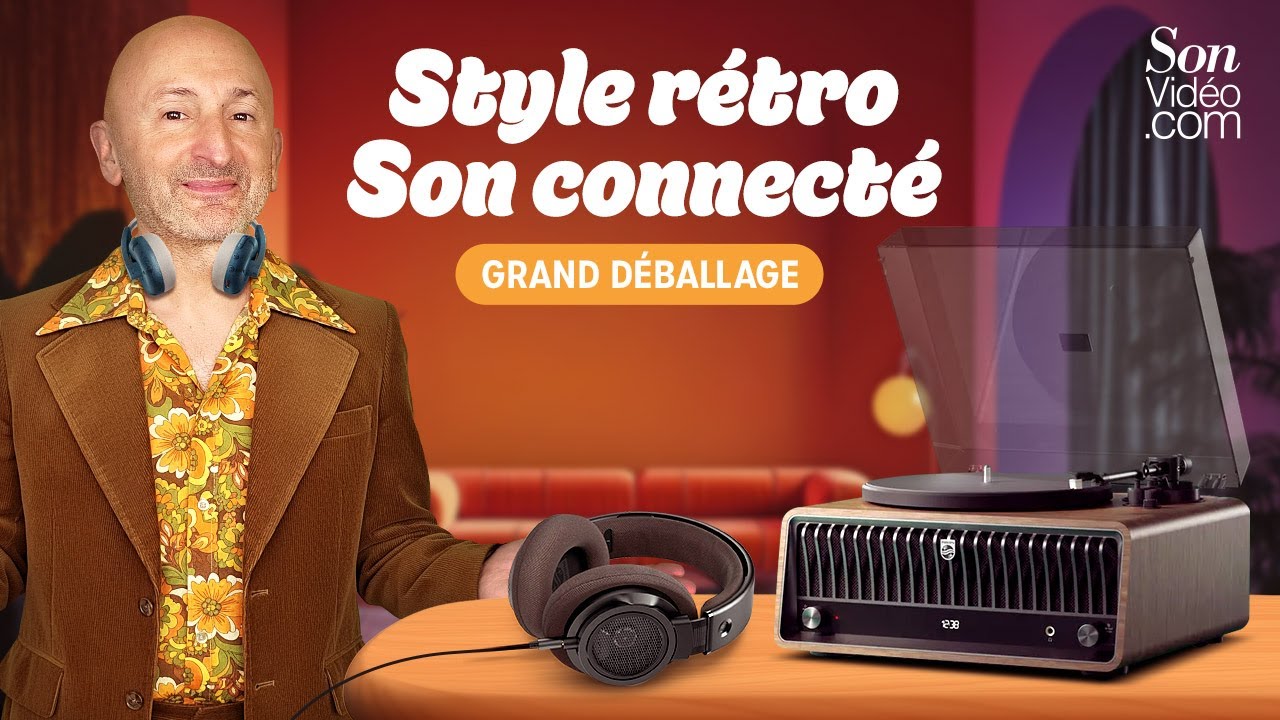 Philips Century : platines vinyles et casques - Le Grand Déballage avec PP Garcia
