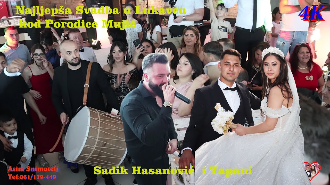 Svadba Armin i Manuela Najveseliji Ulazak Mladenaca u Salu uz Muz-Sadik  i Tapani  Asim Snimatelj