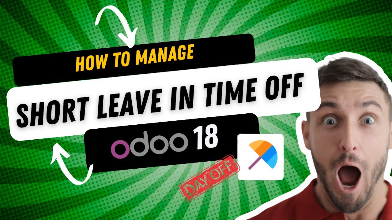 How to manage short leave in Time Off Module in Odoo 18 | Explore New Features in Odoo 18 | Odoo 18