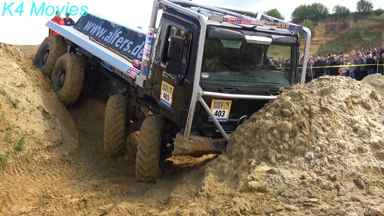 Off-Road 8x8 MAN, Mercedes-benz Trucks in Europa Truck Trial | Mont-Saint-Guibert, 2019