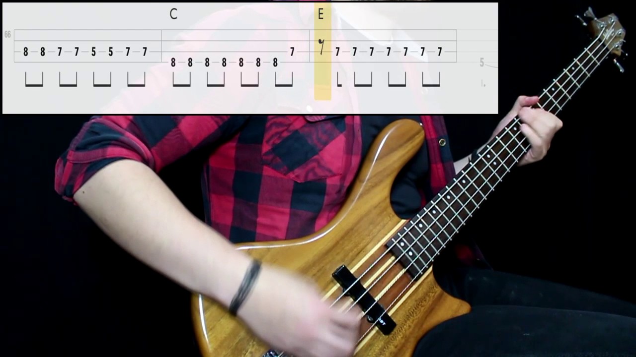 Panic! At The Disco - The Ballad Of Mona Lisa (Bass Cover) (Play Along Tabs In Video)