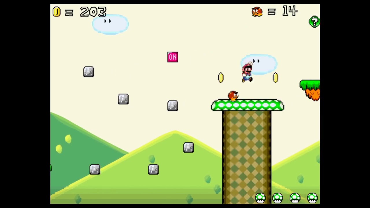 Flash Games #14 - Mario's Adventure