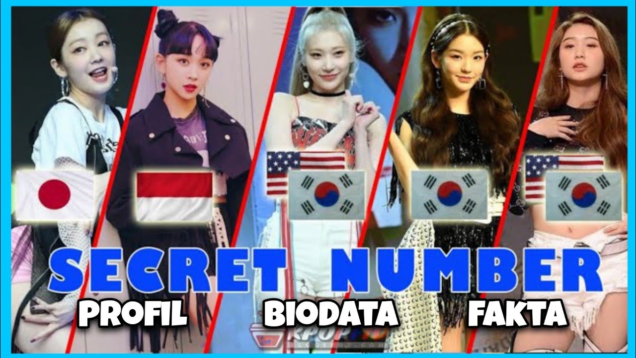 Profil Member Secret Number Terlengkap, Anggotanya ada yang dari Indonesia!