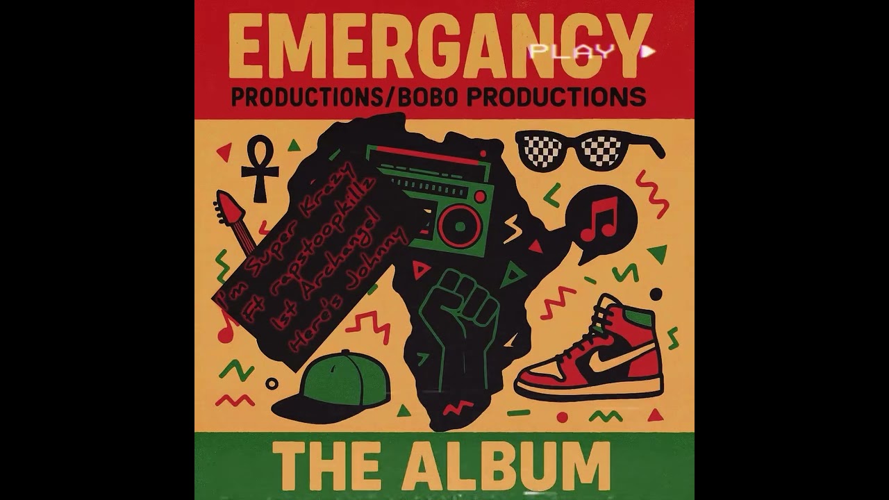 EMERG DA MC FT. KILLZ, 1ST ARCHANGEL & HERES J0HNNY - I'M SUPER KRAZY (PROD. BY BOBOPRODUCTIONS)