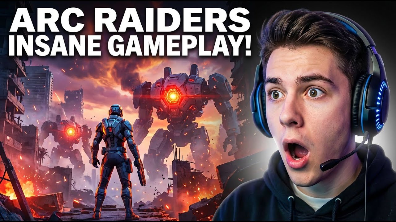 First Time Playing ARC Raiders… This Game Is Insane 😱