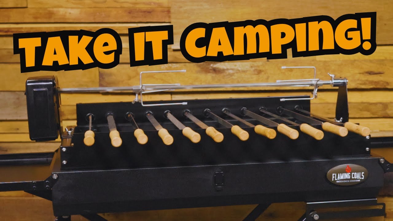 Обзор портативного угольного гриля для шашлыка | Характеристики мангала для барбекю на древесном ...