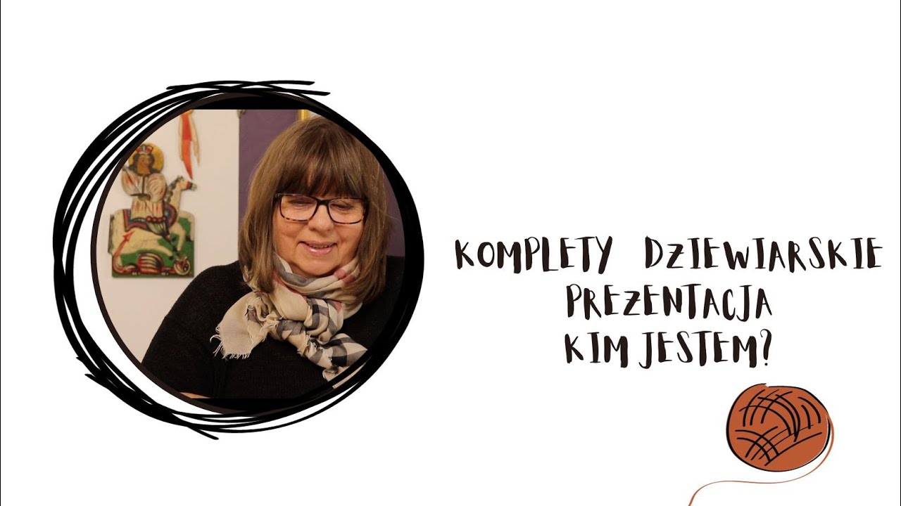 Komplety dziewiarskie - pierwsze urodziny. Kim jestem? Prezentacja