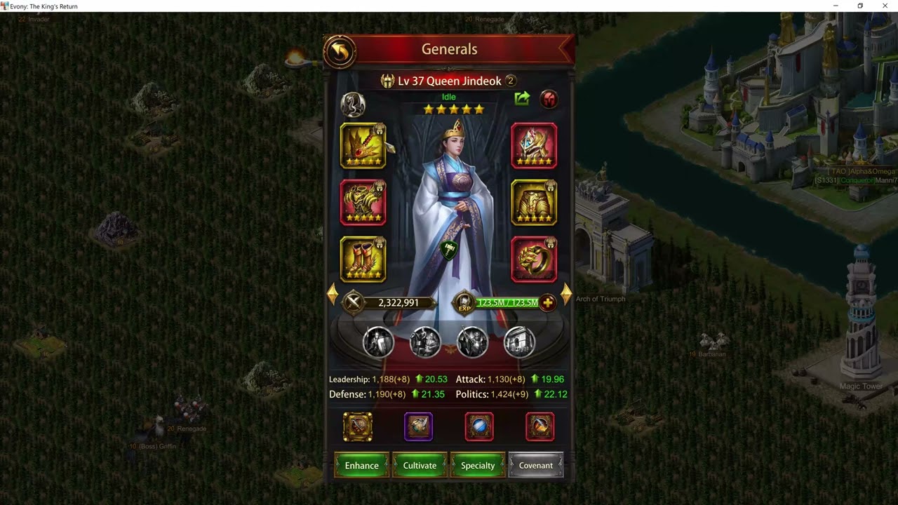 how to be a master gatherer Evony TKR