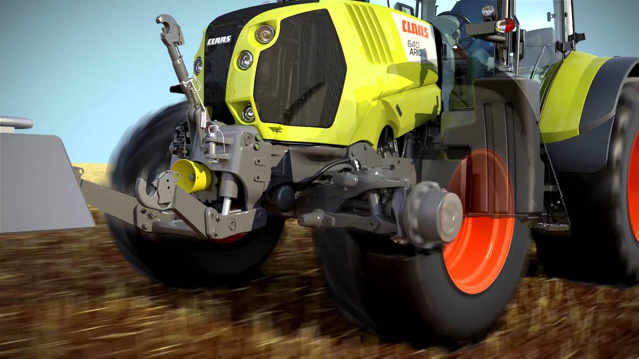 CLAAS ARION 650-530 comfort animation / 2013