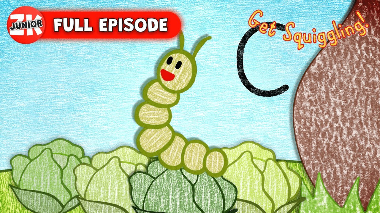 Letter C 🖍️ | Get Squiggling Letters | Full Episode