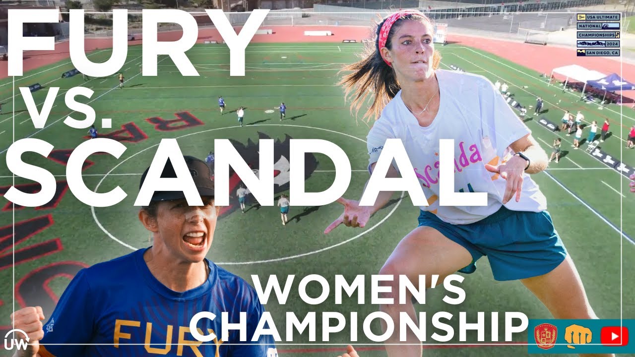 Fury vs. Scandal | Women's Final | 2024 USA Ultimate National Championships