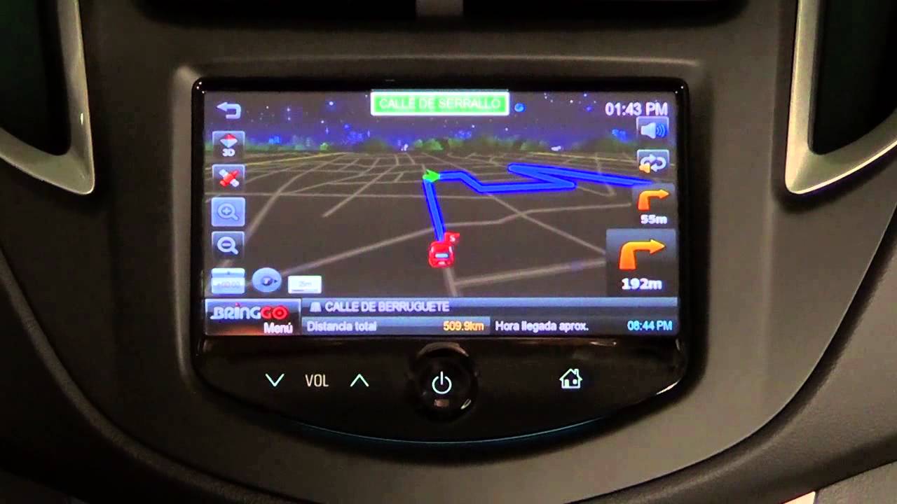 Chevrolet Trax. Modelo 2013. Aplicaciones. MyLink. Música y navegación