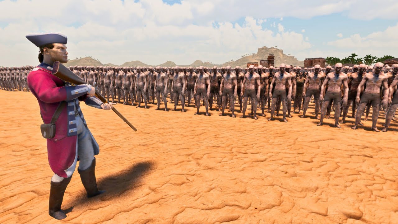 1 RED COAT BRITISH SOLDIER vs 1,000,000 ZOMBIES | Ultimate Epic Battle Simulator 2 | UEBS 2
