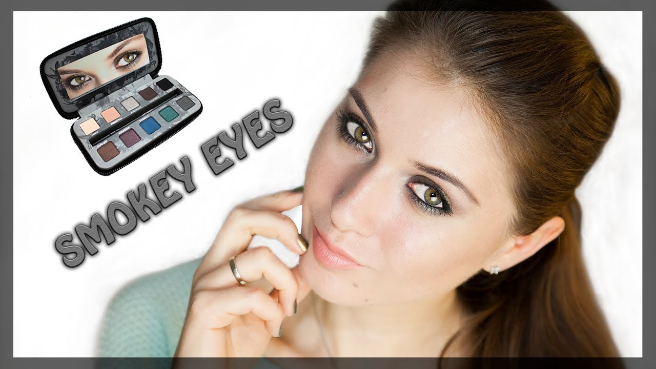 Урок Smokey eyes для начинающих%UD SMOKED Palette%