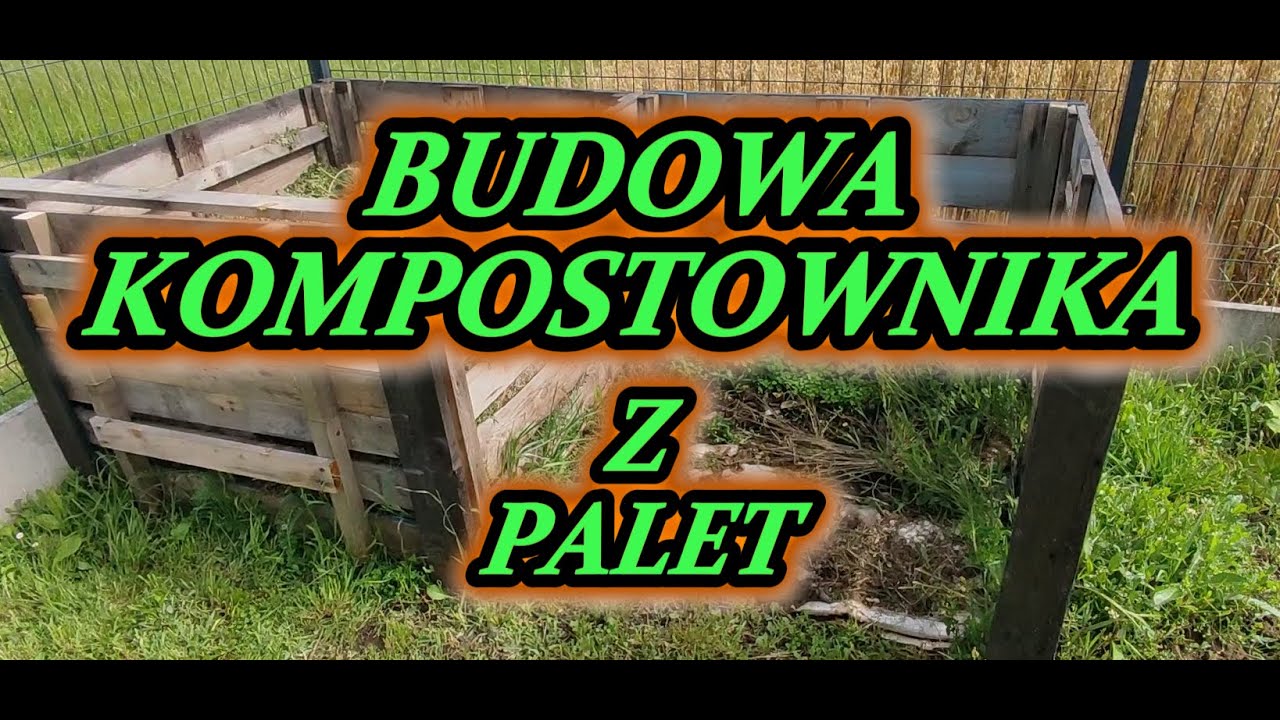 Budowa kompostownika z palet, kompostownik ogrodowy @Majsterkowanie z pasją