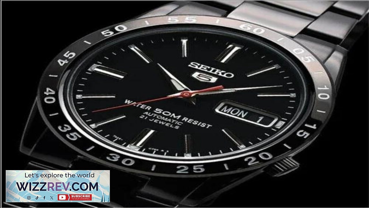 SEIKO SEIKO5 SNKE03K1 Men's Watch Automatic Black New in Box from Japan