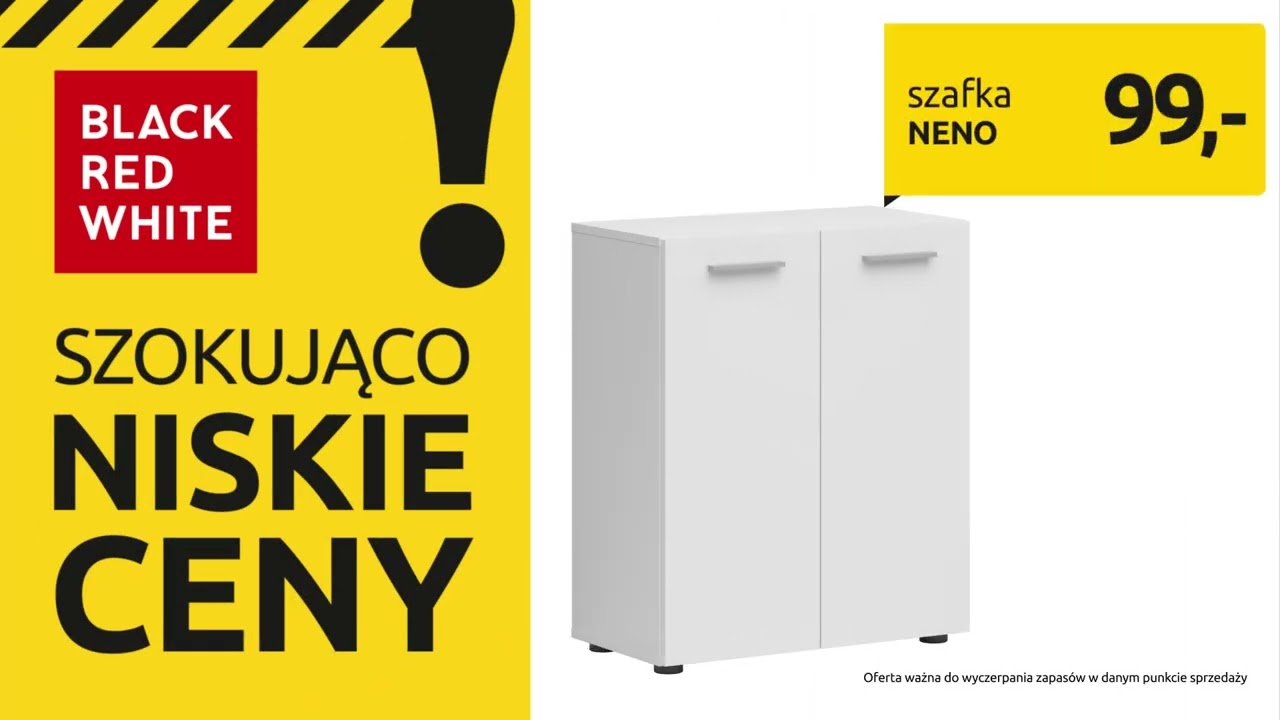 Promocja w BRW! Szokująco niskie ceny - szafka Neno