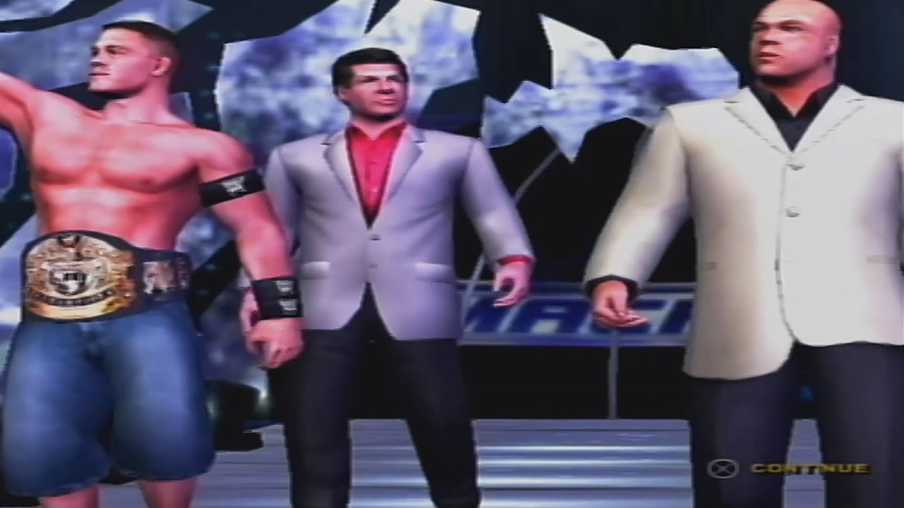 Mr. McMahon Introduces His New Champion | WWE SmackDown vs. RAW (2004) | Season Mode | PS2