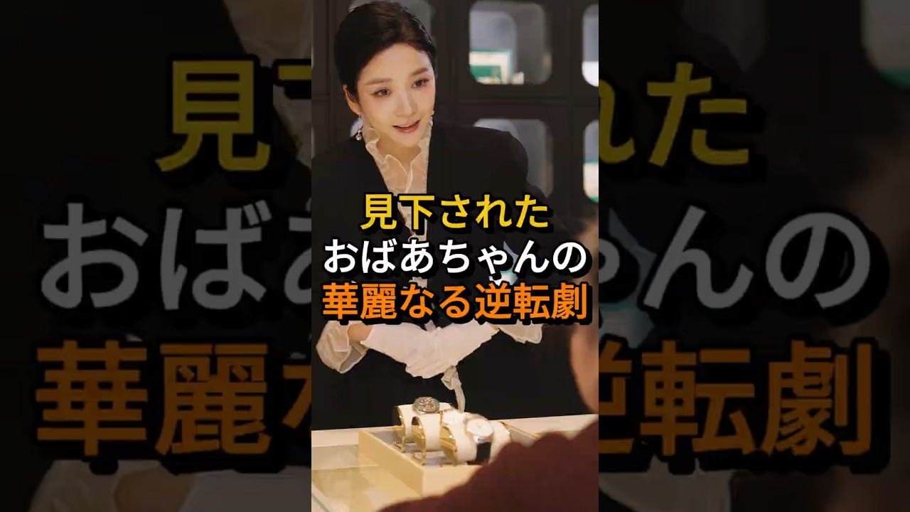 ㊗️600万回 見下されたおばあちゃんの華麗なる逆転劇 #shorts