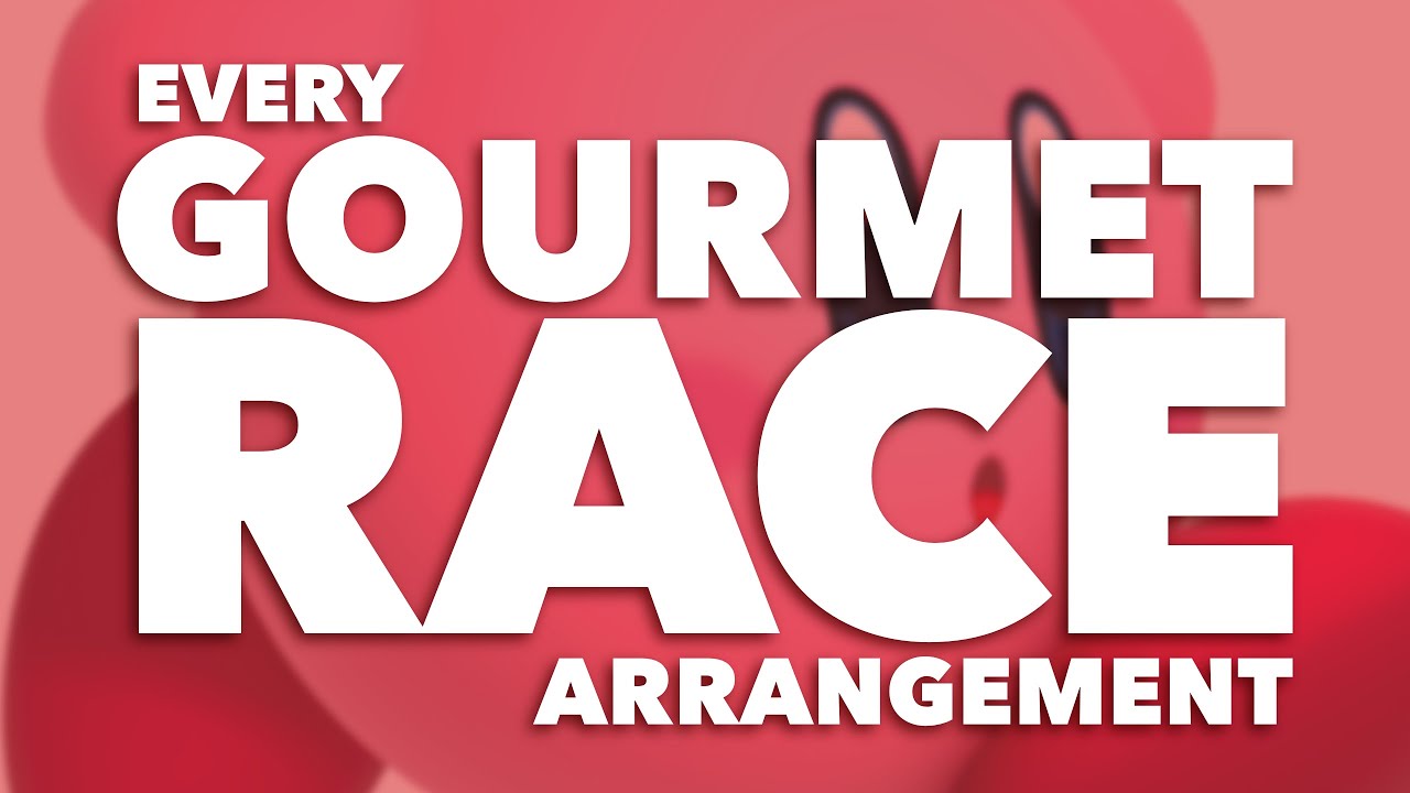 Pretty Much Every Unique Gourmet Race Arrangement from the Kirby Series