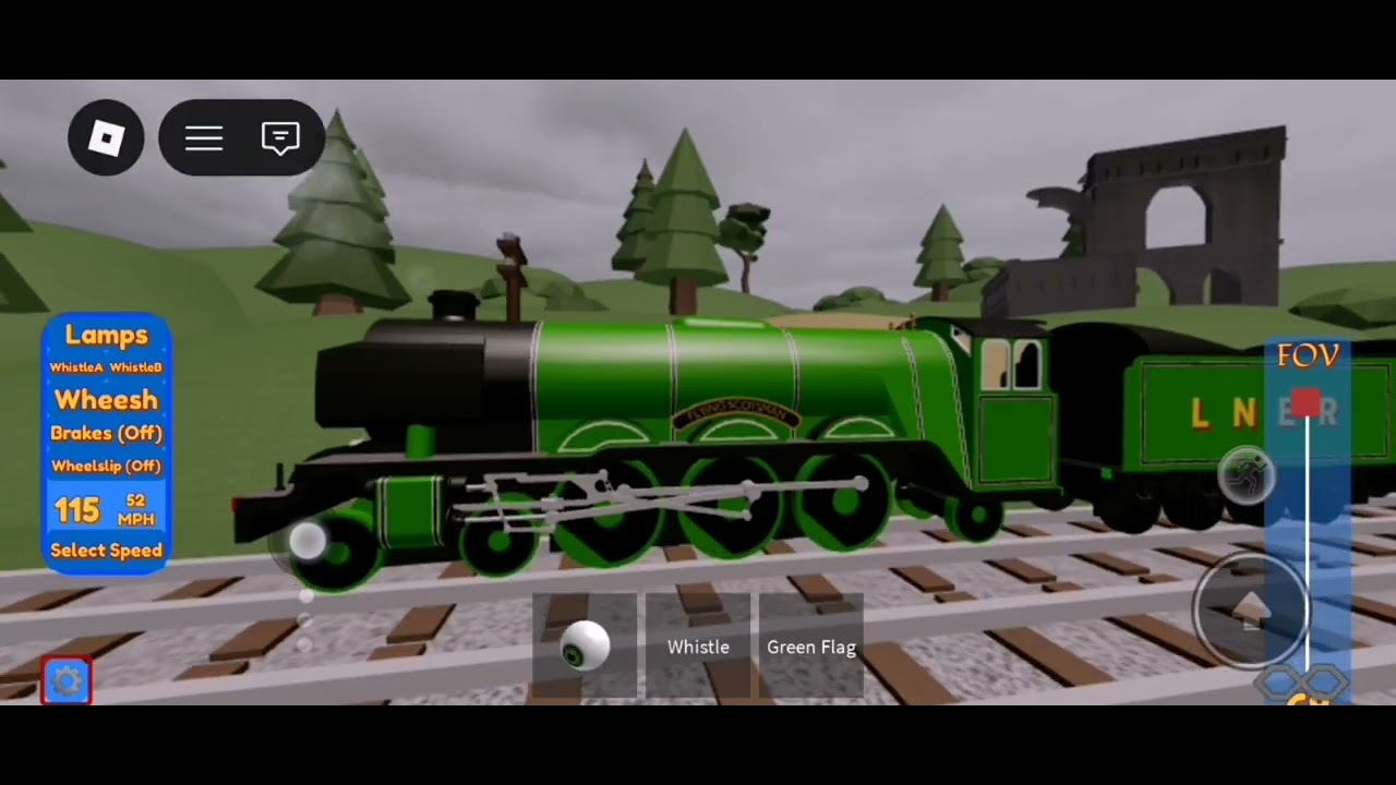 Thomas and friends in roblox 
