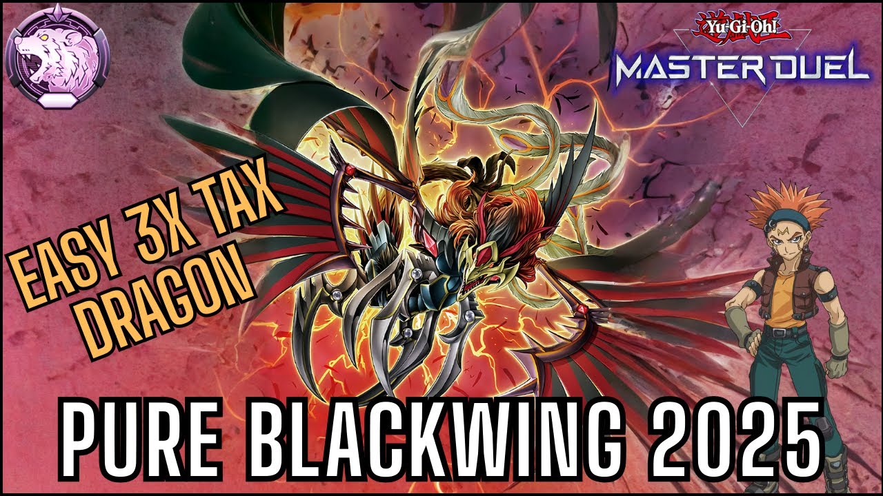 Pure Blackwing Deck 2025 | Anti Meta | Ranked Gameplay & Deck Profile! | Yu-Gi-Oh! Master Duel