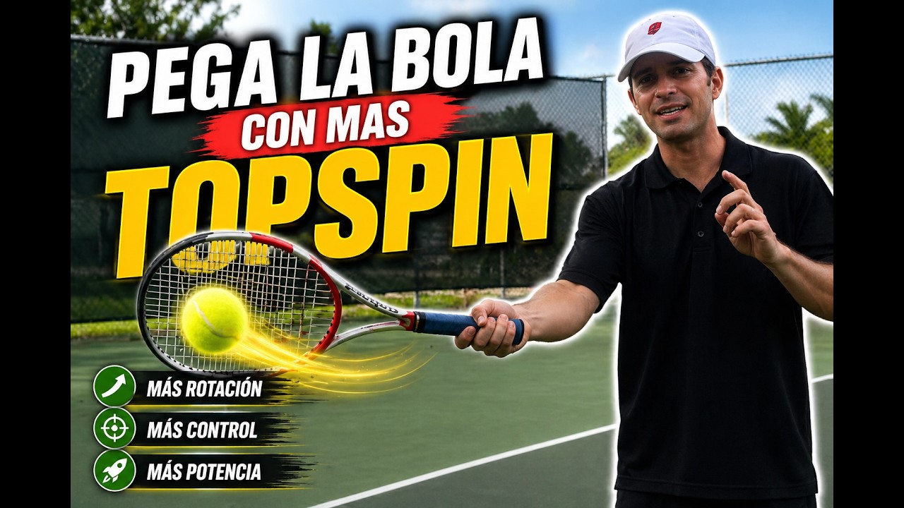 Pega la bola con mas Topspin