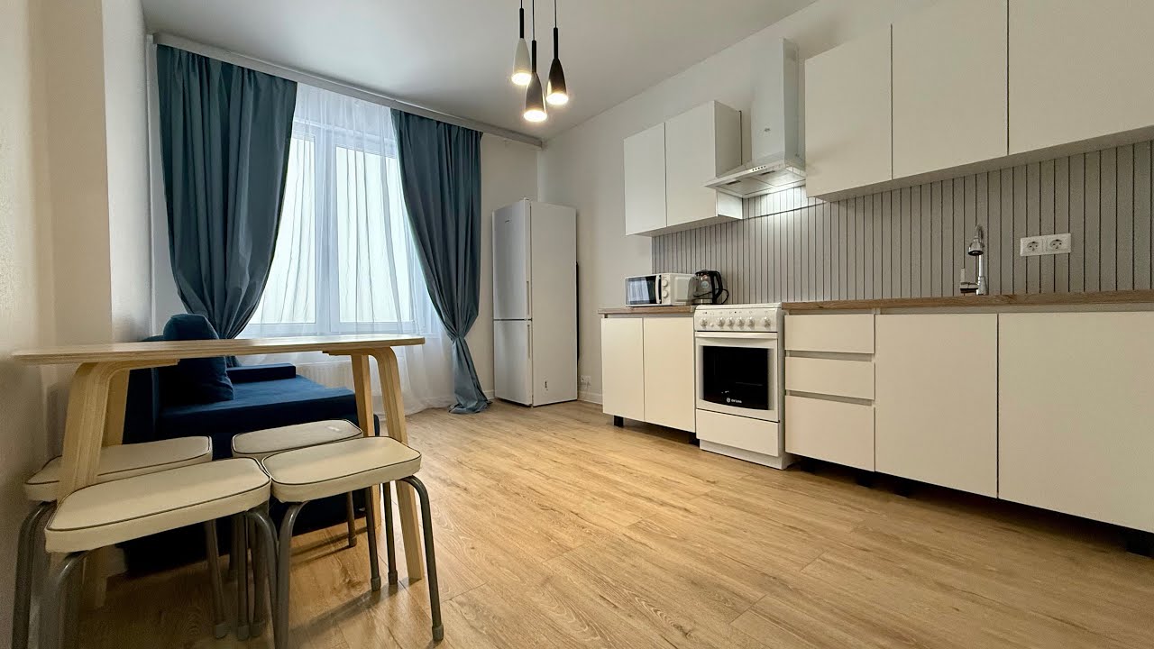 1R flat (42 sq.m, 9/9 TOP floor). New! Modern! Buses to the RED & ORANGE lines. REGISTRATION! 