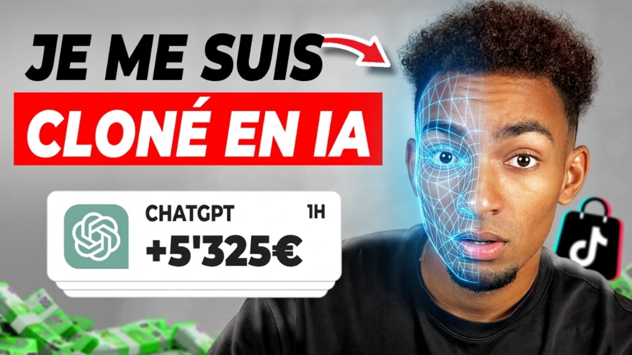 J’ai Crée un AVATAR IA qui Vend à Ma Place sur TIKTOK (300€/jour)