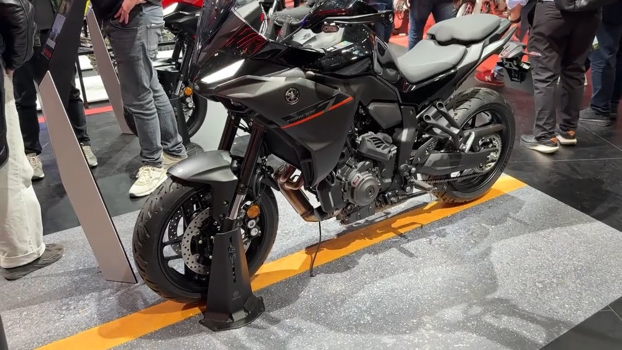 Yamaha New Tracer 7 Y-AMT (2026) – Walkaround & First Look | EICMA 2025 Milan