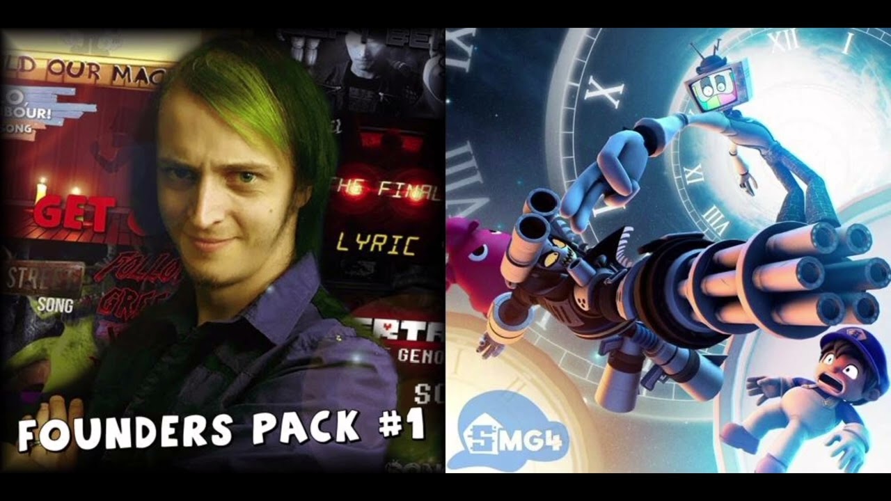 DAGames Founders Pack #1 + Worlds Collide (DAGames + SMG4) Mashup