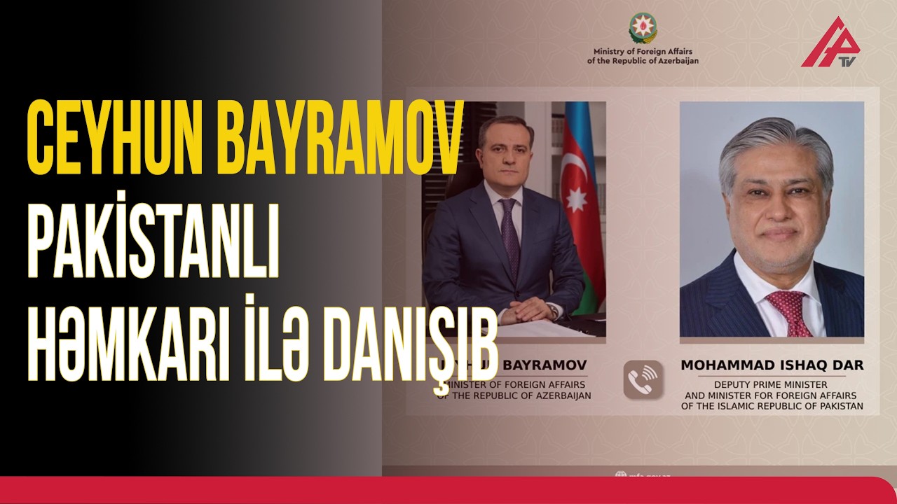 İslamabadda baş vermiş partlayışla bağlı başsağlığı verib | APA TV