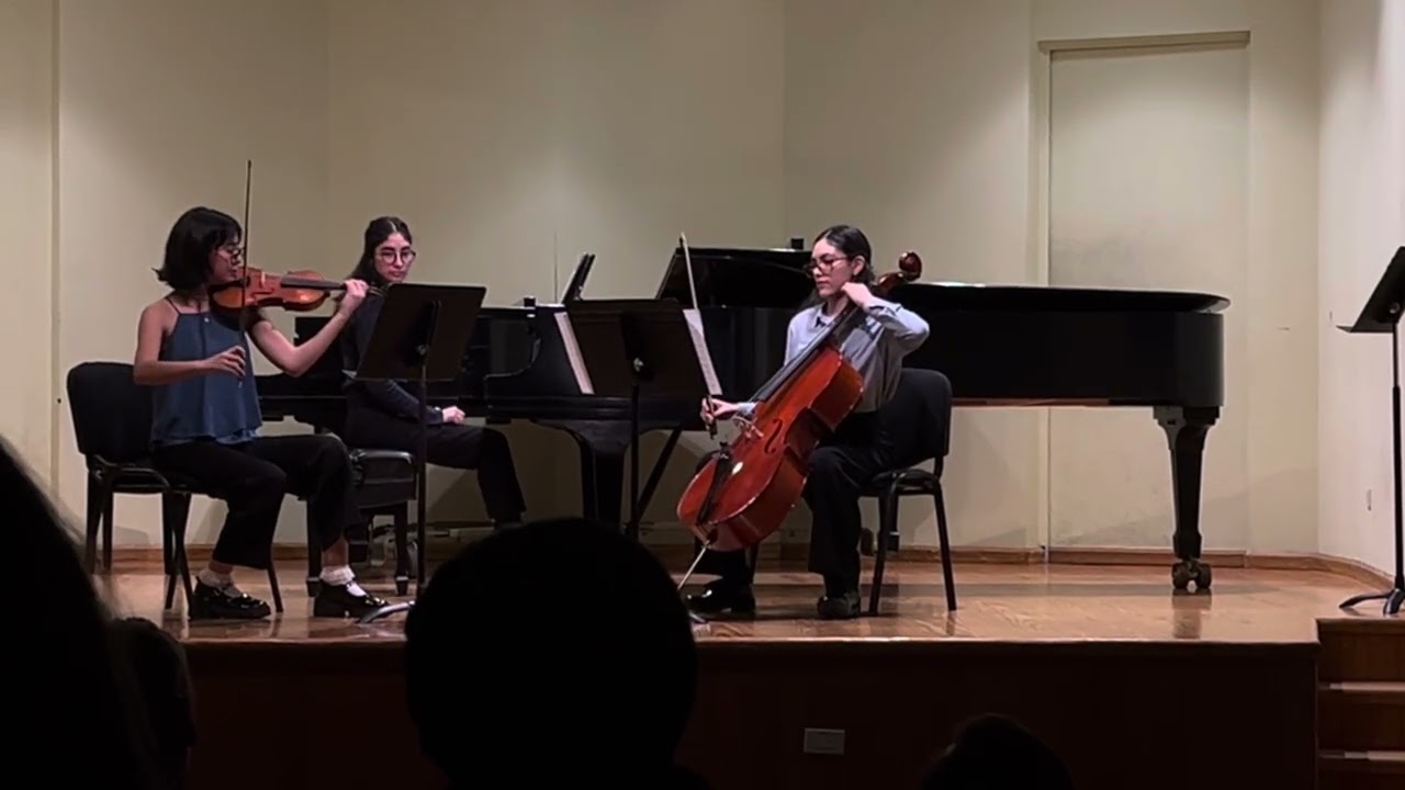 Beethoven trío no5 D-Major. Examen música de cámara