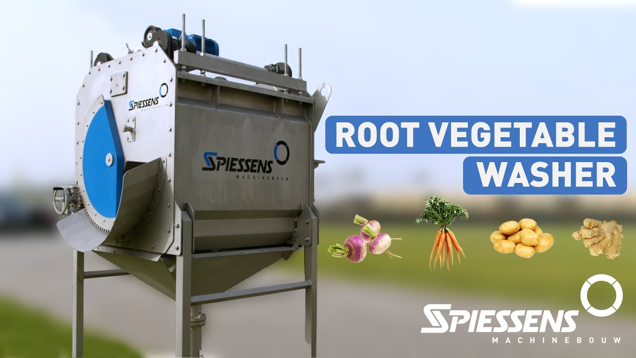 Root Vegetable Washer I Spiessens