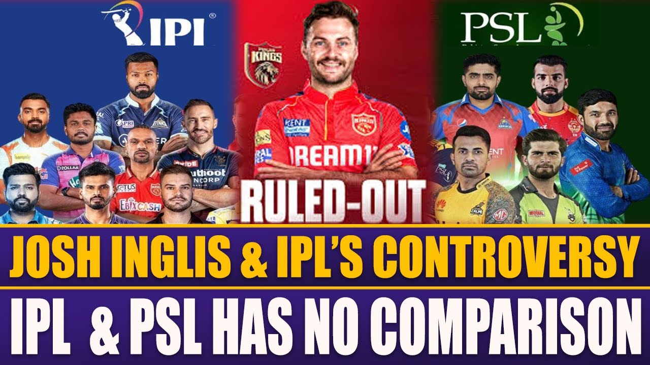 Josh Inglis and IPL's Controversy | IPL & PSL Has No Comparison | Sports RoundUp