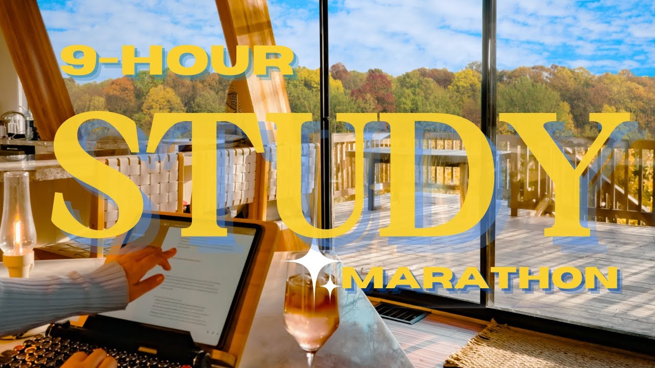 Unlock Ultimate Focus: 9-Hr Study Bliss 📚🌿🧠 Tranquil Ambience for Success & Peak Productivity 🚀💪✨