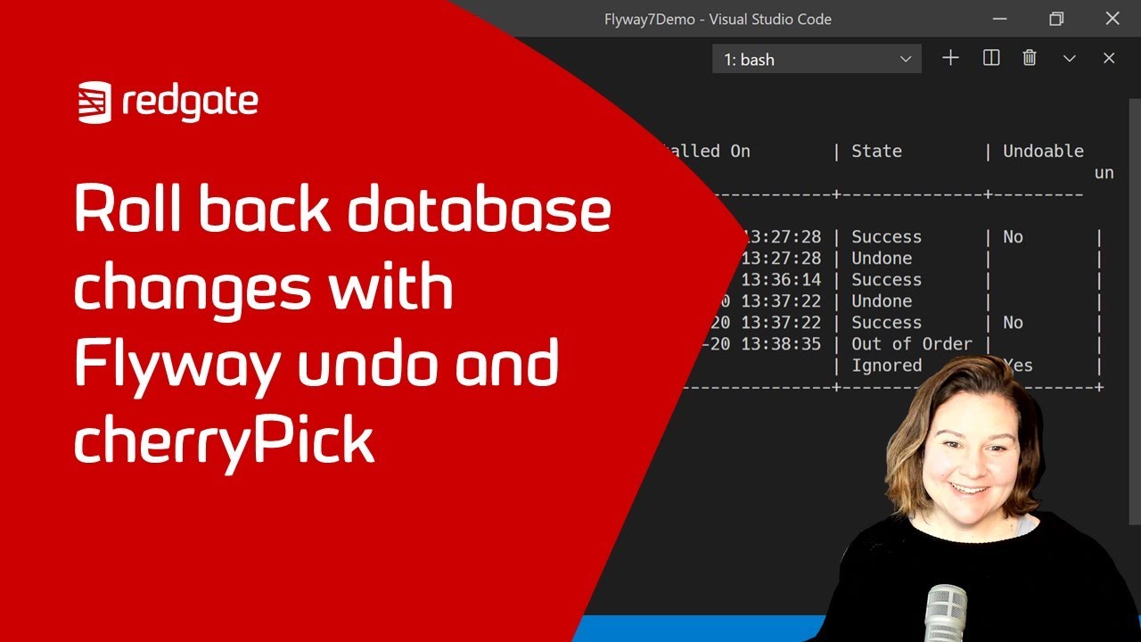 Roll back Database Changes with Flyway Undo and CherryPick