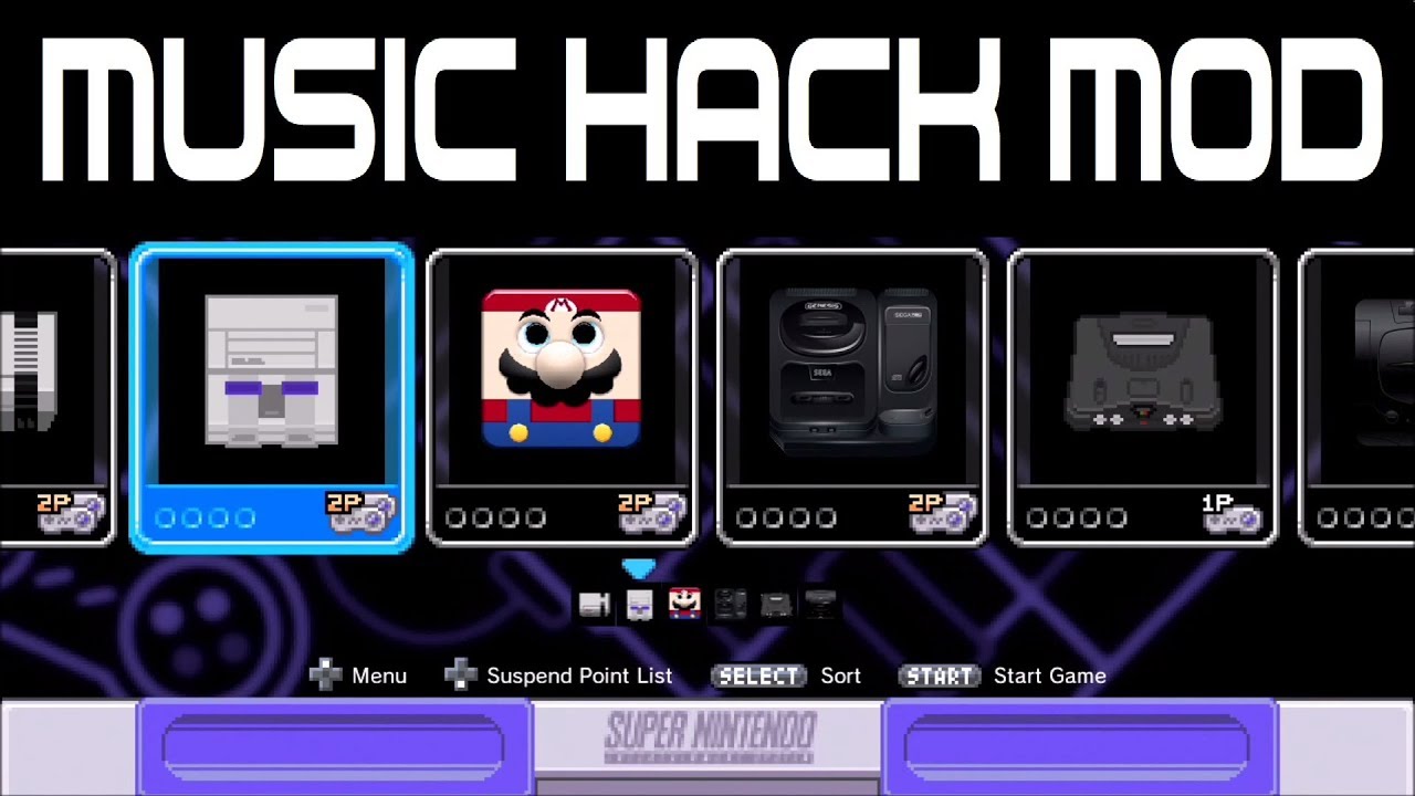 Как изменить музыку на SNES Classic Edition