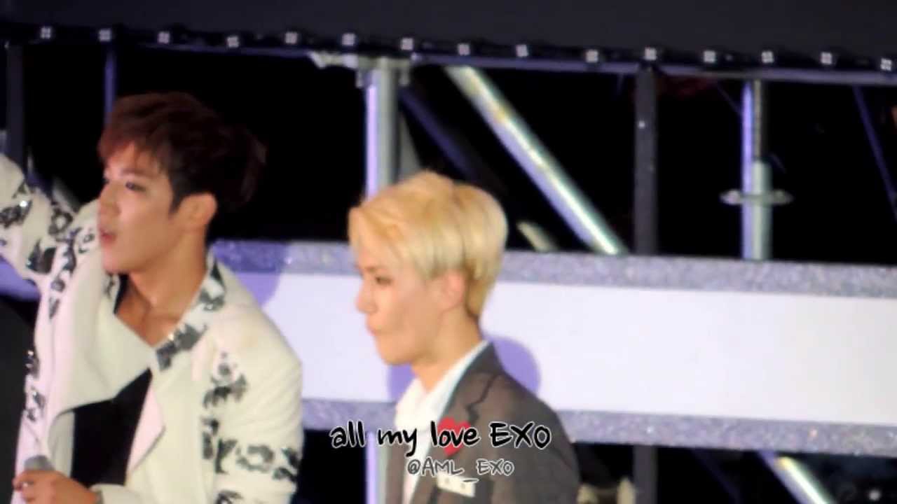 131009 아시아송페스티벌 ♥ 엔딩 세훈이 ♥ fancam (focus SEHUN)