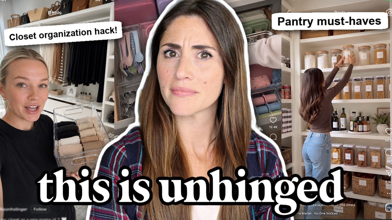 25 Minutes of 'Organization' TikToks That Are Actually Just Clutter