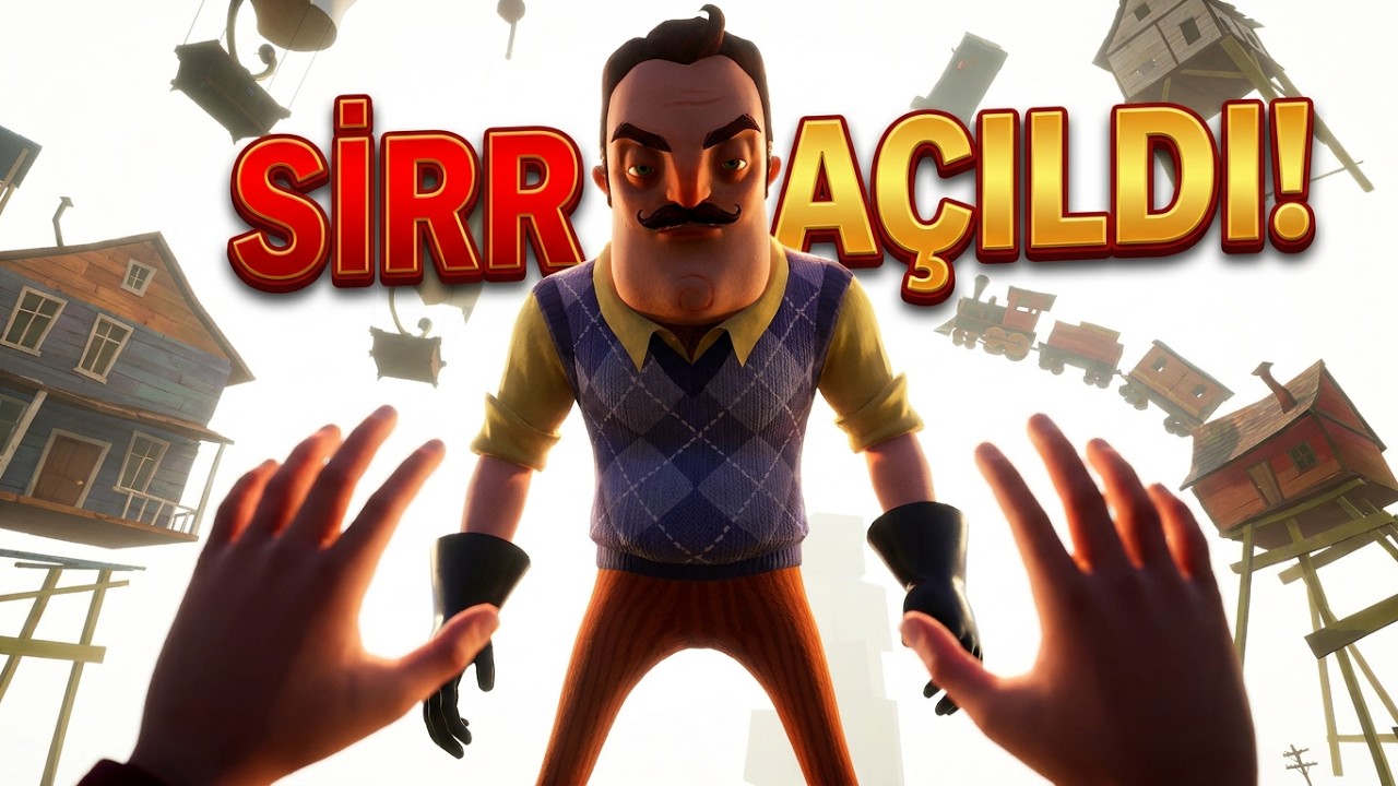 HELLO NEIGHBOR FİNAL! 😱 Qonşunun Sirri Açıldı | Final Bölüm