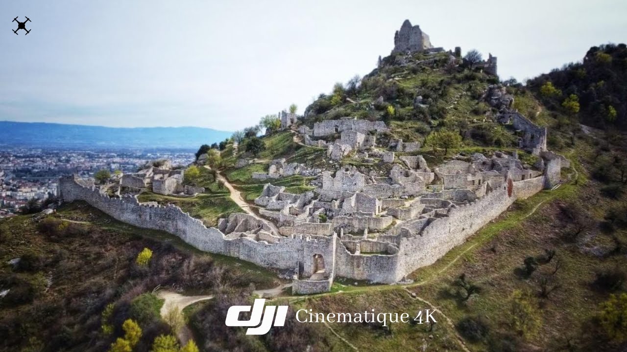 Drone Cinematic 4K | FRANCE | Château de Crussol