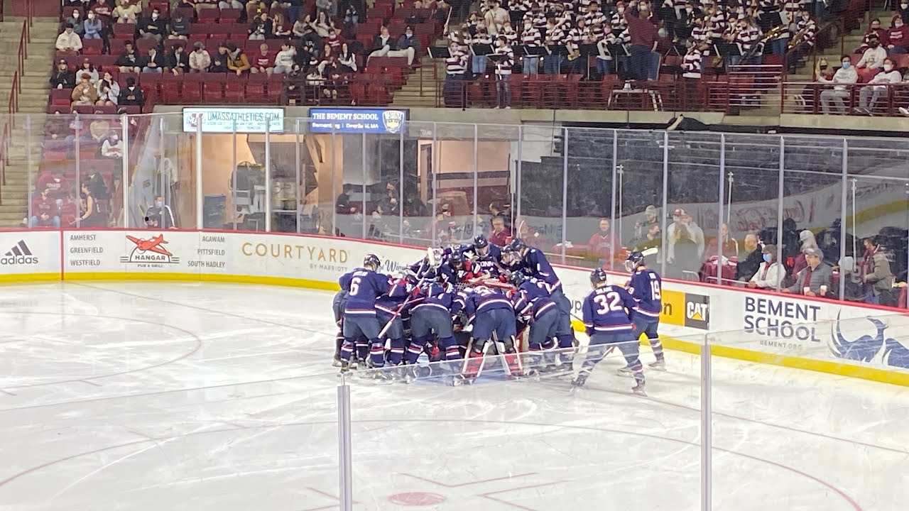 UConn Hockey Warmup Video