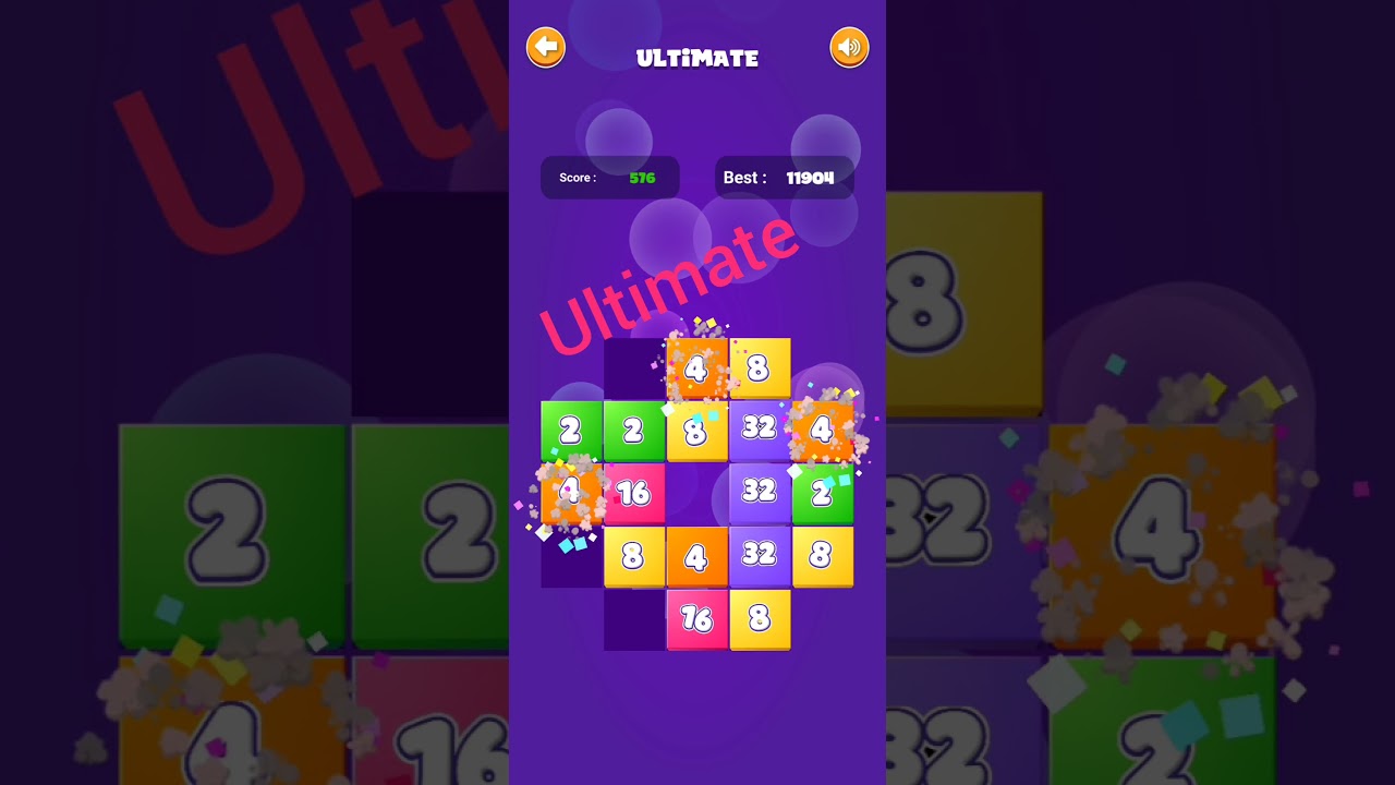 2048 Pro Block merge puzzle game