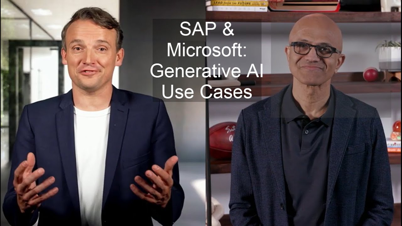 SAP & Microsoft: Generative AI Use Cases | SAP Sapphire 2023