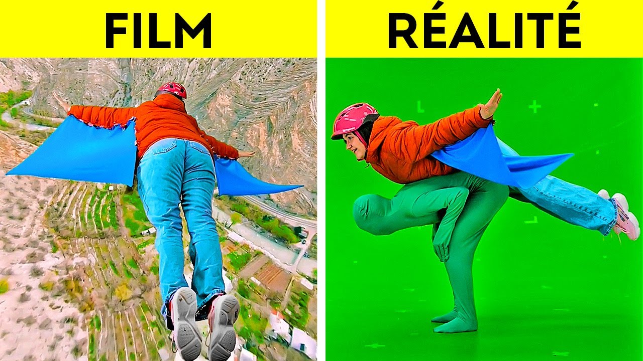 CHOSES COOLS QUE TU PEUX FAIRE AVEC UN FOND VERT
